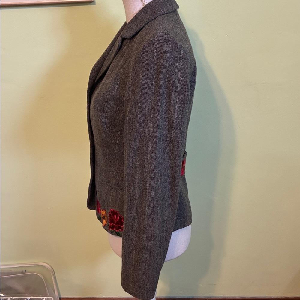 Les Copains herringbone jacket, size IT40 - Picture 3 of 6